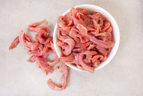 שווארמה הודו רצועות